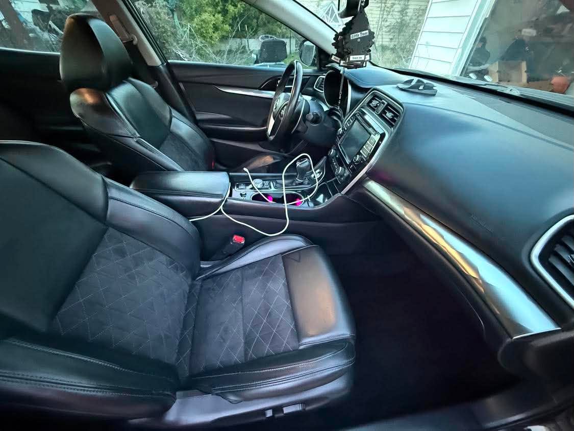 Auto detailing — front seats cleaned, Hartford WI