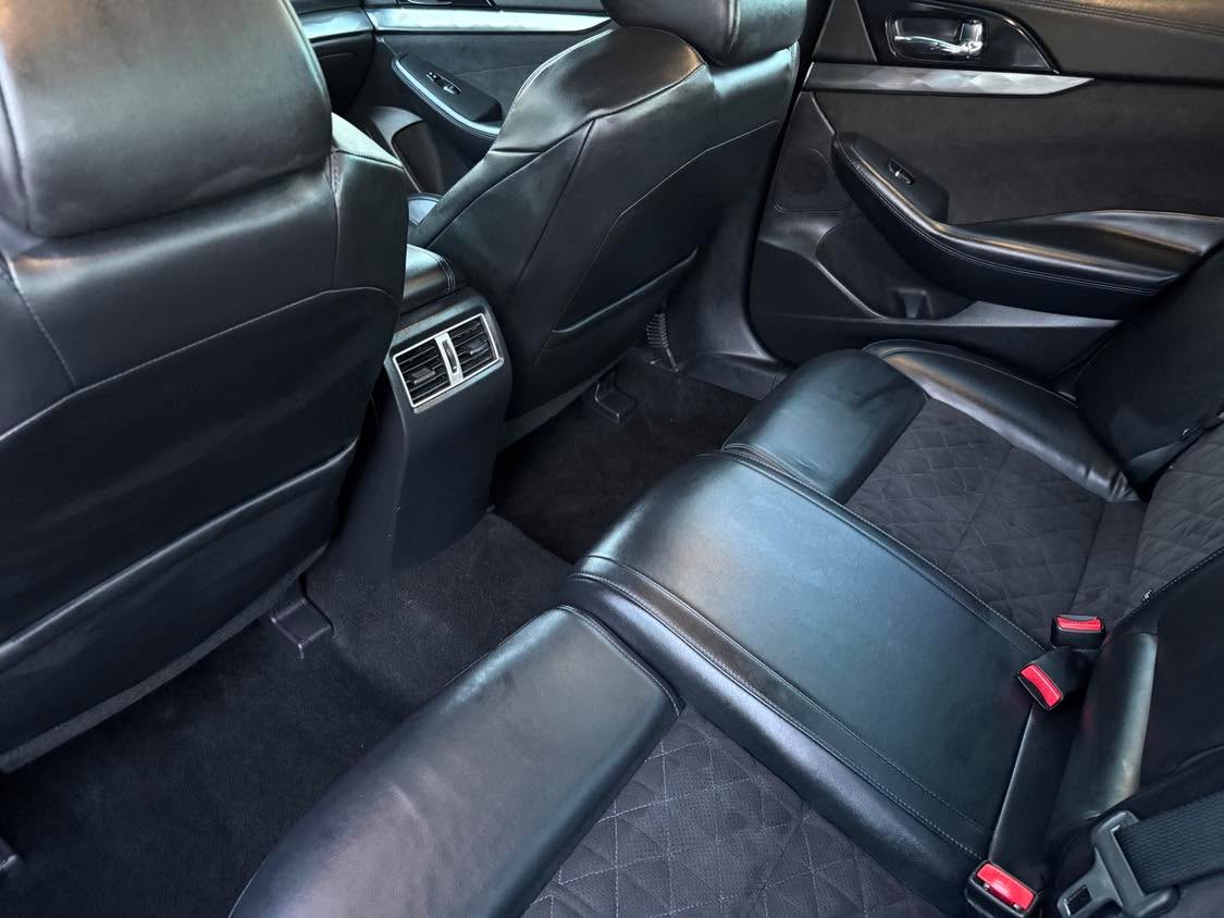 Auto detailing — rear seats cleaned, Hartford WI