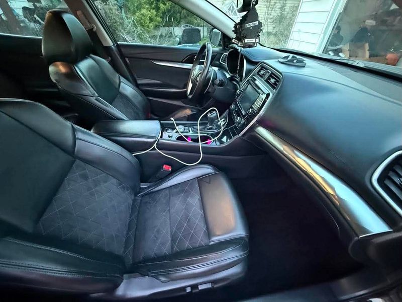 Front seats cleaned and conditioned by Sudz Up Detailing in Hartford, WI